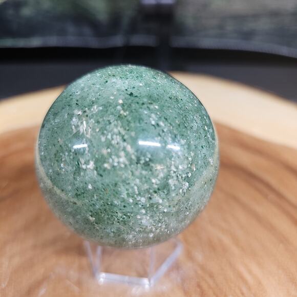 Ocean jasper quartz sphere - Picture 2 of 4